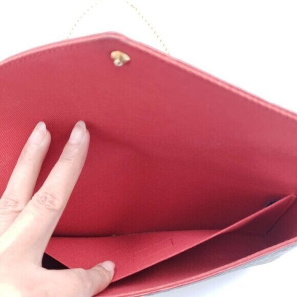 Louis Vuitton Pochette Felicie Monogram Shoulder Bag 620-082525 - Picture 13 of 15